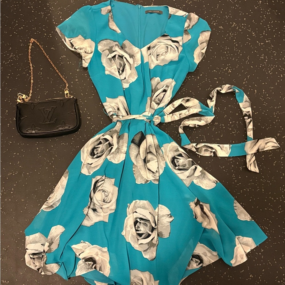 Flowy Blue Dress form Suzy